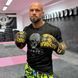 Боксерські рукавиці Phantom Muay Thai Black Gold 10 унцій (Бинти 4м. в подарунок)