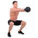 Гиря-колокол чугунная окрашенная BALL BELL LiveUp LP8047-26LB вес 12кг черный