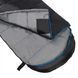 Спальный мешок (спальник) одеяло SportVida SV-CC0073 -3 ...+21&deg;C L Black/Grey