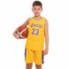 Форма баскетбольна підліткова NB-Sport NBA LAKERS 23 BA-0563 M-2XL кольори в асортименті
