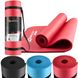 Мат для фитнеса и йоги Hop-Sport HS-N010GM 1 см красный