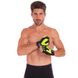 Перчатки для фитнеса мужские MARATON 703 (PL, PVC, открытые пальцы, р-р S-L, цвета в ассортименте)