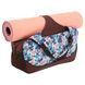 Сумка для фітнесу та йоги KINDFOLK Yoga bag SP-Sport FI-8366-2 рожевий-блакитний