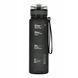 Бутылка для воды спортивная 4FIZJO 650 мл Black (P-5905973403733)