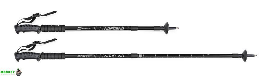 Трекинговые палки Hop-Sport Nordend черные