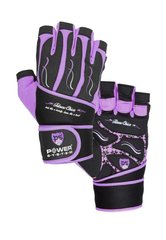 Перчатки для фітнесу і важкому атлетики Power System Fitness Chica жіночі PS-2710 Purple L