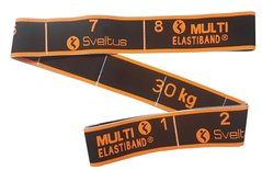 Еспандер для фітнесу універсальний Sveltus Multi Elastiband 30 кг Чорний (SLTS-0123)