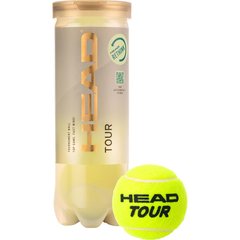 М'ячі для тенісу Head Tour 3 Ball new