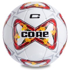 Мяч футбольный CORE PREMIER CR-046 №5 PU белый-красный