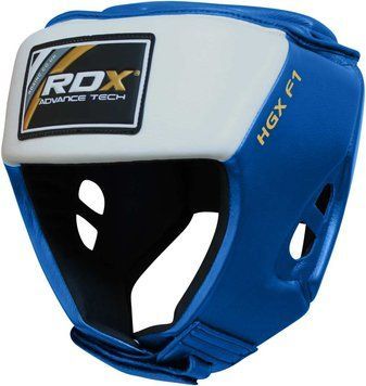 Боксерський шолом для змагань RDX Blue L