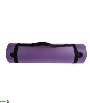 Килимок для йоги та фітнесу Sveltus Training йога-мат 180х60х1 см Фіолетовий (SLTS-1360)