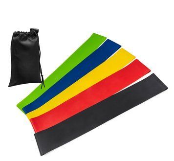 Резинка для фитнеса и спорта (лента-эспандер) Sportcraft Mini Power Band 5 шт 5-23 кг ES0001
