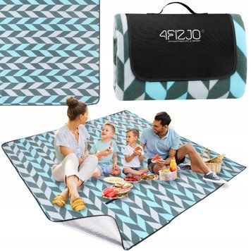 Коврик для пикника и кемпинга 4FIZJO 200 x 200 см складной (P-5907739317193)