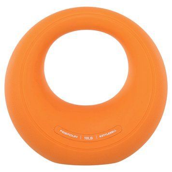 Гиря з TPR покриттям Star Moon SP-Sport SC-80145-10LB Помаранчева вага 4,5 кг