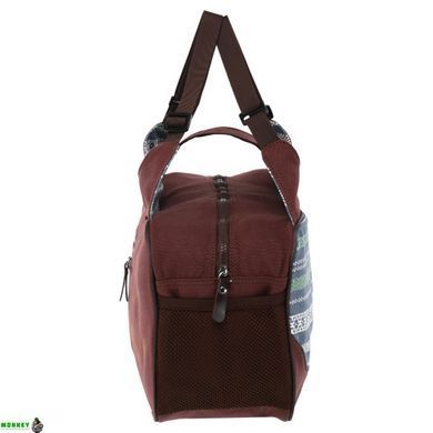Сумка для фітнесу та йоги KINDFOLK Yoga bag SP-Sport FI-8366-3 сірий-синій