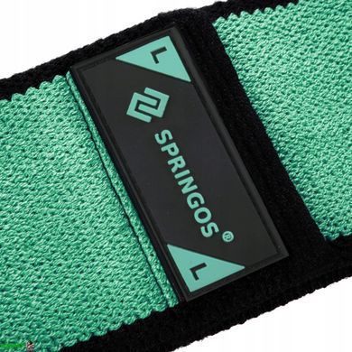 Резинка для фитнеса и спорта тканевая Springos Hip Band Size L FA0111