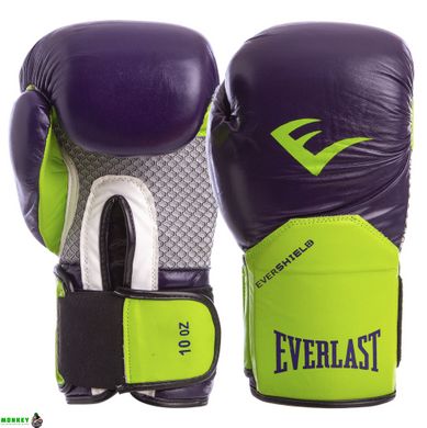 Боксерські рукавиці шкіряні ELS PRO STYLE ELITE BO-5228 10-12 унцій кольори в асортименті
