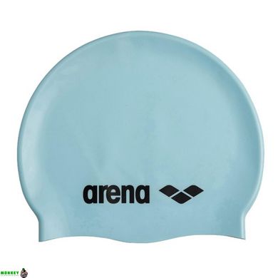 Шапка для плавания Arena CLASSIC SILICONE голубой Уни OSFM