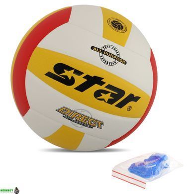 Мяч волейбольный STAR DIRECT VB4055-34 №5 PU