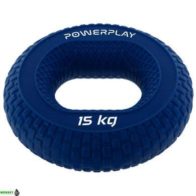 Еспандер кистьовий силіконовий PowerPlay PP-4333 Hand Grip Light 15 кг. Синій