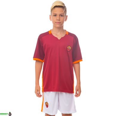 Форма футбольна дитяча SP-Sport ROMA домашня 2016 Sport CO-3900-ROM-1 (PL, р-н XS-XL, зріст 116-165см, червоно-білий)