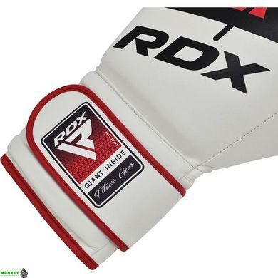 Боксерские перчатки RDX F7 Ego Red 10 унций (капа в комплекте)