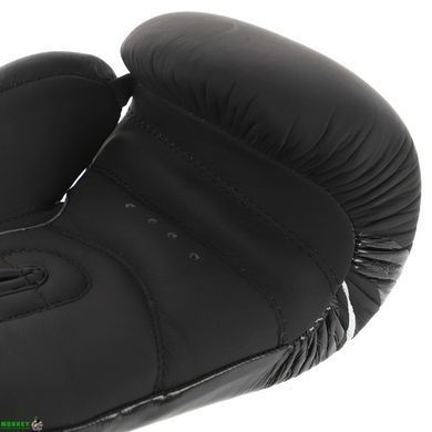 Рукавички боксерські шкіряні VNM CONTENDER 2.0 VL-8202 Сірий-блакитний 14 унцій