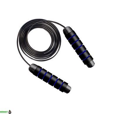 Скакалка швидкісна для кросфіту Cornix Speed Rope Classic XR-0147 Black/Blue