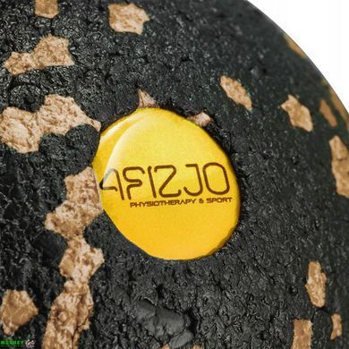 Масажний м'яч 4FIZJO EPP Ball 08 Black/Gold (P-5907739314796)