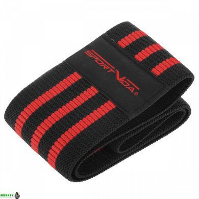 Резинка для фитнеса и спорта тканевая SportVida Hip Band Size S SV-HK0263