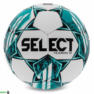 Мяч футбольный SELECT NUMERO 10 FIFA BASIC V23 №5 белый-зеленый