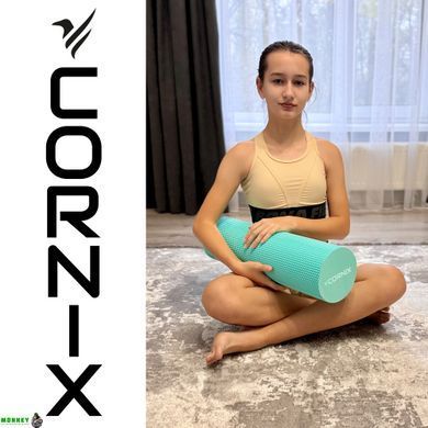 Масажний ролик Cornix EVA+ 45 x 15 см (валик, роллер) XR-0305 Mint