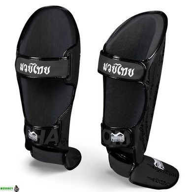 Защита голени и стопы Phantom Muay Thai Black L/XL