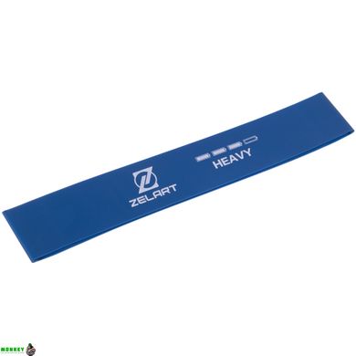 Резинка для фітнесу LOOP BANDS Zelart FI-2596-H синій