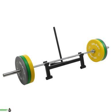 Стійка для штанг Zelart TA-9596 розмір 85x46x78см чорний