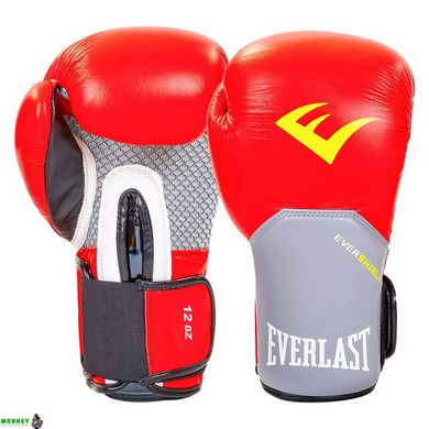 Перчатки боксерские кожаные ELS PRO STYLE ELITE BO-5228 10-12 унций цвета в ассортименте