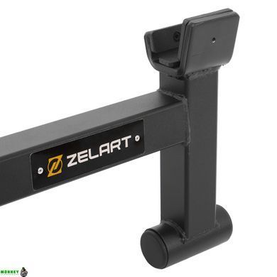 Стійка для штанг Zelart TA-9596 розмір 85x46x78см чорний