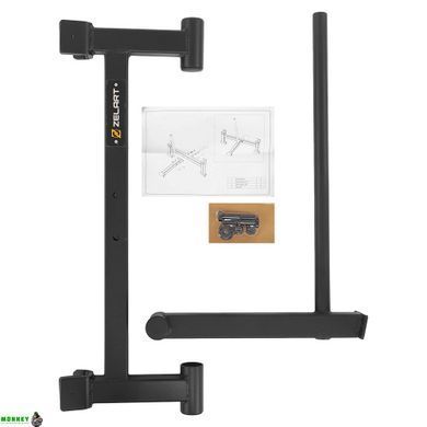 Стійка для штанг Zelart TA-9596 розмір 85x46x78см чорний
