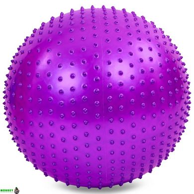Мяч для фитнеса фитбол массажный Zelart FI-1987-65 65см цвета в ассортименте