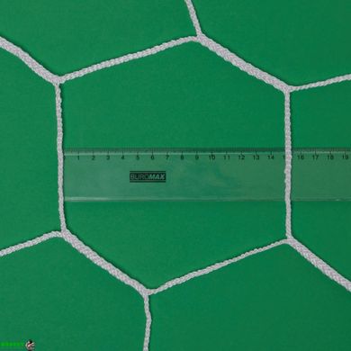 Сетка на ворота футбольные тренировочная безузловая SP-Sport C-5003 7,32x2,44x1,5м 2шт