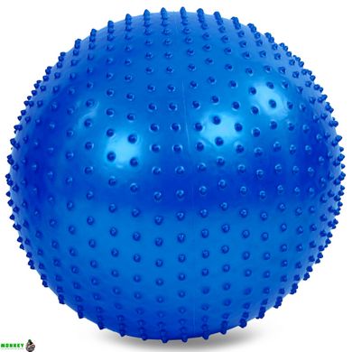 М'яч для фітнесу фітбол масажний Zelart FI-1987-65 65см кольори в асортименті