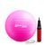 Фитбол Hop-Sport 55cm HS-R055YB magenta + насос