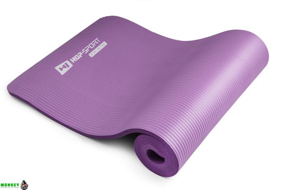 Мат для фітнесу та йоги Hop-Sport HS-N015GM 1.5см фіолетовий