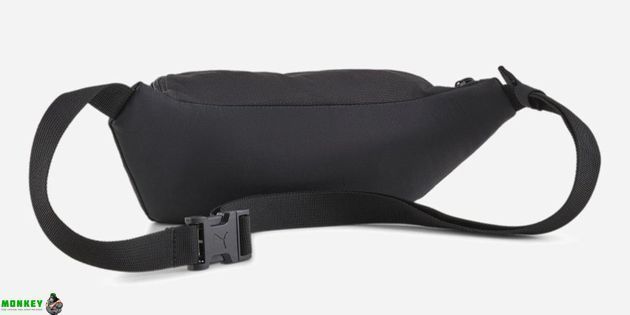 Сумка на пояс Puma Patch Waist Bag 1,5L черный Уни 32х12,5х9 см