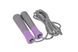 Скакалка PowerPlay 4206 Сиро-фиолетовая