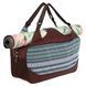 Сумка для фітнесу та йоги KINDFOLK Yoga bag SP-Sport FI-8366-3 сірий-синій