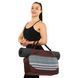 Сумка для фітнесу та йоги KINDFOLK Yoga bag SP-Sport FI-8366-3 сірий-синій