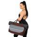 Сумка для фітнесу та йоги KINDFOLK Yoga bag SP-Sport FI-8366-3 сірий-синій