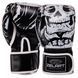 Рукавички боксерські Zelart SKULL BO-5493 Чорний 12 унцій