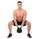 Гіря-дзвін чавунна пофарбована BALL BELL LiveUp LP8047-35LB вага 16кг чорний